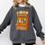 Cute Cats Retro 1980's Arcade Nostalgia Old Game Cabinet Comfort Colors Sweatshirt Pepper