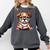 Cute Dog Puppy English Bulldog Reading Book Comfort Colors Sweatshirt Pepper Cute Dog Puppy English Bulldog Reading Book Comfort Colors Sweatshirt Pepper