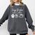 Cute Dogs Books And Coffee Pets Books Lovers Comfort Colors Sweatshirt Pepper