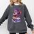 Cute Dragon Read Books Be Kind Stay Weird Book Lover Comfort Colors Sweatshirt Pepper