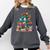 Cute Dragon Reading a Book Bookworm For Men Women Kid Comfort Colors Sweatshirt Pepper