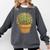 Cute Golden Barrel Cactus Introvert Distressed Comfort Colors Sweatshirt Pepper