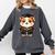 Cute Hamster Graduation Comfort Colors Sweatshirt Pepper