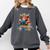 Cute Highland Cow Reading Book Baby Cow Bookworm Comfort Colors Sweatshirt Pepper
