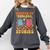 Cute Librarian Library Book Lover Keeper Of Endless Stories Comfort Colors Sweatshirt Pepper