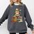 Cute Reading Chicken With Glasses Books Bookworm Reader Book Comfort Colors Sweatshirt Pepper