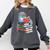 Cute Reading Seal On Books Book Lover Comfort Colors Sweatshirt Pepper