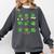 Cute Shamrock Reading St Patricks Day Teacher Book Lovers Comfort Colors Sweatshirt Pepper Cute Shamrock Reading St Patricks Day Teacher Book Lovers Comfort Colors Sweatshirt Pepper