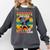 Dabbing Boy Goodbye 2nd Grade Hello 3rd Grade Graduation Comfort Colors Sweatshirt Pepper