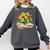 Daffodils Flowers Book Floral Comfort Colors Sweatshirt Pepper