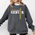 Dance Senior Night Dance Senior 2025 Graduation 14 Comfort Colors Sweatshirt Pepper