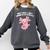 Most Days I Just Wanna Be An Axolotl Salamander Introvert Comfort Colors Sweatshirt Pepper