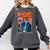 Dead Roast Coffee Comic Book Cover Style Skeleton Barista Comfort Colors Sweatshirt Pepper