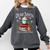 Dear Santa More Book Please Christmas Book Librarian Comfort Colors Sweatshirt Pepper
