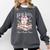 Dear Santa More Book Please Christmas Reading Book Librarian Comfort Colors Sweatshirt Pepper