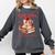 Dear Santa More Books Please Coquette Bow Books Christmas Comfort Colors Sweatshirt Pepper