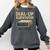 Dial Up Survivor Retro 90s Internet Nostalgia Comfort Colors Sweatshirt Pepper
