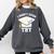 I Didn't Even Try 2018 Senior Graduation Shirt Comfort Colors Sweatshirt Pepper