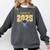Disney Lilo & Stitch Graduation 2025 Stitch Collegiate Comfort Colors Sweatshirt Pepper
