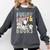 Disney Winnie The Pooh Fueled By Honey & Books Sketch Comfort Colors Sweatshirt Pepper