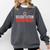 Dissertation Defended Doctorate Doctoral PhD Graduation Comfort Colors Sweatshirt Pepper