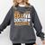 Doctor Of Education EdD Graduation ED Diva Comfort Colors Sweatshirt Pepper