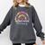 Doctor Of Physical Therapy Therapist DPT Graduation Rainbow Comfort Colors Sweatshirt Pepper
