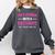 Doctoral Degree Graduation Woman With a Doctorate Comfort Colors Sweatshirt Pepper