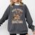 Dogs Books And Quilting Comfort Colors Sweatshirt Pepper