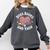 Dogs Books And Yarn Crocheting Comfort Colors Sweatshirt Pepper