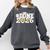 Done Class Of 2026 Graduation 2026 Senior Graduate School Comfort Colors Sweatshirt Pepper