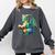 Dragon With Book Comfort Colors Sweatshirt Pepper Dragon With Book Comfort Colors Sweatshirt Pepper