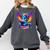 Dragon Reading a Book Bookworm Book Comfort Colors Sweatshirt Pepper