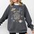 Dramatic Book Lover Quote Comfort Colors Sweatshirt Pepper