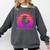 With A Dreamy Far-Off Look And Her Nose Stuck In A Book Comfort Colors Sweatshirt Pepper