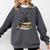 Dutch Shepherd Books Reading Dog Breed Graphic Comfort Colors Sweatshirt Pepper