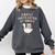 Easily Distracted By Books Silly-Goose Bookish Library Read Comfort Colors Sweatshirt Pepper
