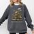 Easily Distracted By Cats And Books Comfort Colors Sweatshirt Pepper