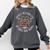 Easily Distracted By Dogs And Books Comfort Colors Sweatshirt Pepper