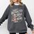 Easily Distracted By Dogs And Books Reader Animal Dog Comfort Colors Sweatshirt Pepper