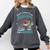 Easily Distracted By Dragons And Books Bookworm Comfort Colors Sweatshirt Pepper