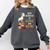 Easily Distracted By Goats And Books Goats And Book Reading Comfort Colors Sweatshirt Pepper