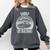 Easily Distracted By Old Cars Graphic Nostalgia Comfort Colors Sweatshirt Pepper