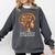 Education Is Freedom Afro Woman Book Illustration Comfort Colors Sweatshirt Pepper