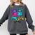 Eighties Console Controller Gaming Player Gadget Nostalgia Comfort Colors Sweatshirt Pepper