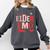 Elder Emo Retro Punk Typography Nostalgia Premium Tri-Blend Comfort Colors Sweatshirt Pepper