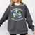 Elder Millennials Embracing 90s CDs Nostalgia Vibes Comfort Colors Sweatshirt Pepper