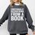 Emotionally Recovering From A Book Comfort Colors Sweatshirt Pepper