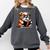 English Bulldog Reading a Book Dog For Men Women Girls Kids Comfort Colors Sweatshirt Pepper