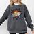 Explosions Are My Art Comic Book Boom Comfort Colors Sweatshirt Pepper